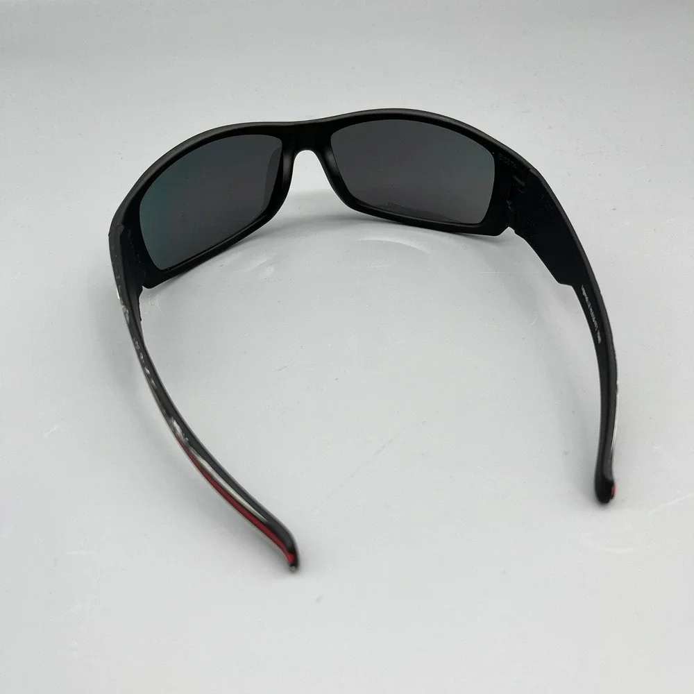 Edge Eyewear Legends LE‎ Sunglasses Black Frame Red Mirrored Lens FXO Edition